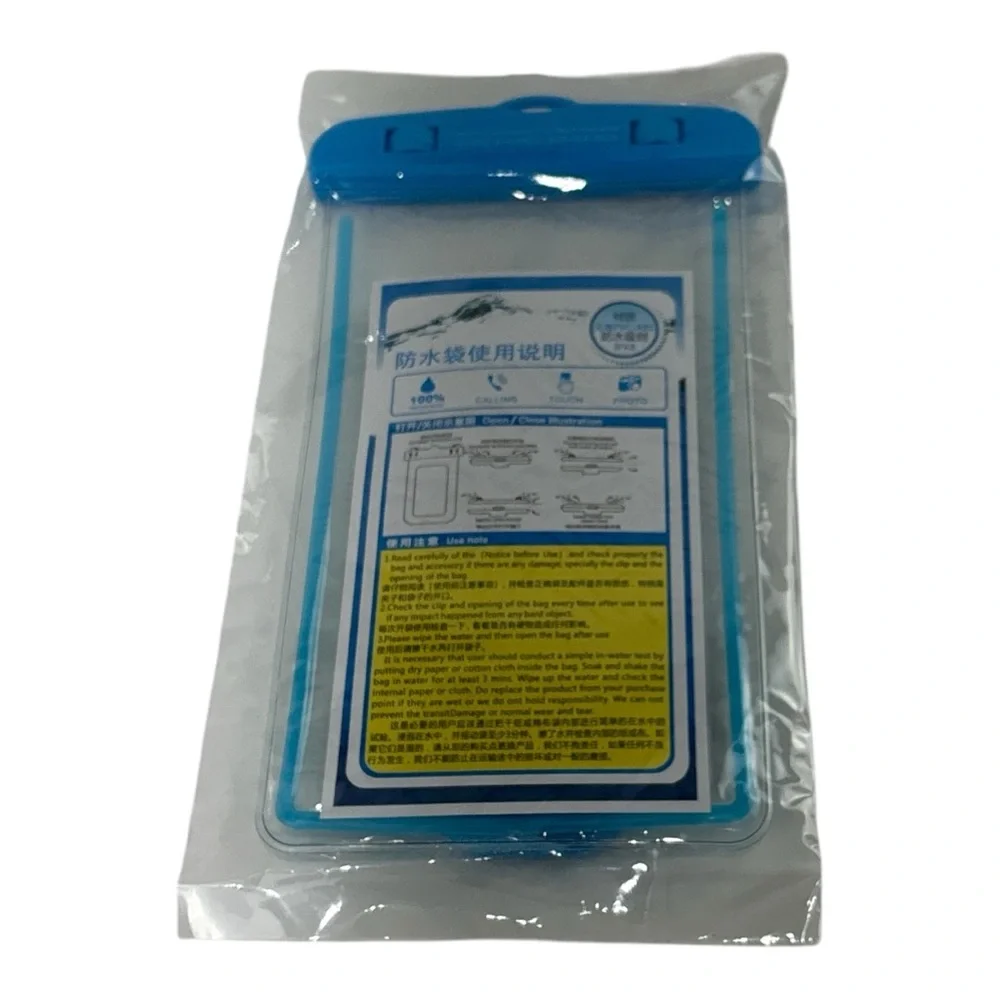 Blue Waterproof Phone Case